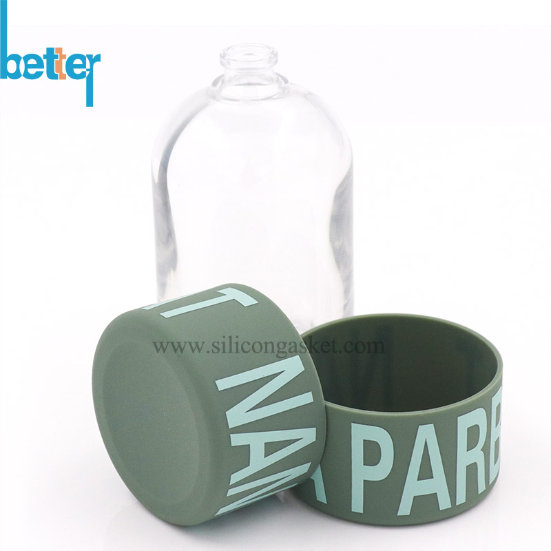 Different Silicone Sleeves Surface for Glass Bottle
