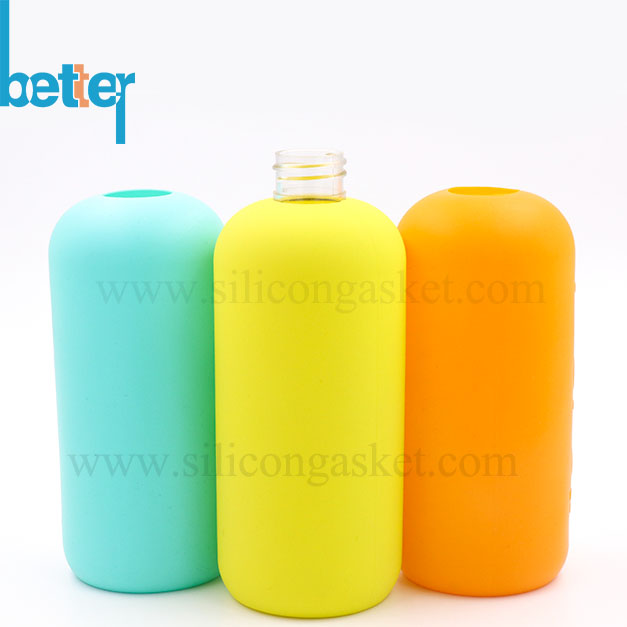 Custom Silicone Sleeve for Glass Water Bottle